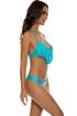 Luli Fama Cosita Buena Plunge Push Up Fringe Underwire
